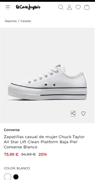 Zapatillas Converse n° 36