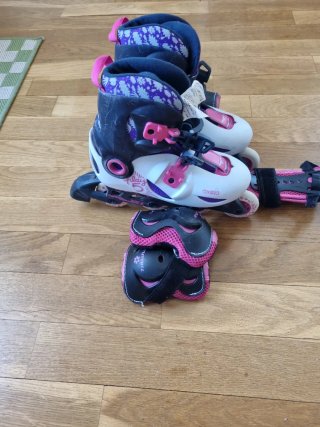 Patines Oxelo Talla 32-34 + Protecciones