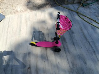 Patinete infantil rosa Decathlon
