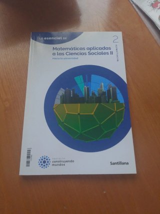 Matemáticas aplicadas a las Ciencias Sociales I...