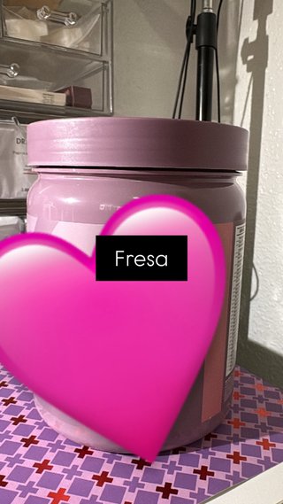 Fresa - Tarro Rosa y Morado
