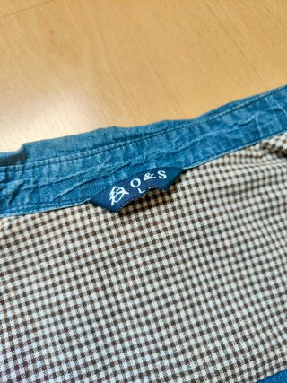 Camisa vaquera larga