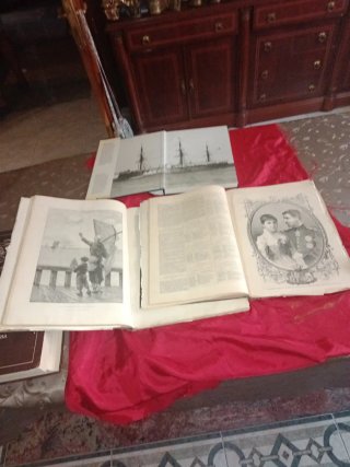 Lote antiguo de libros