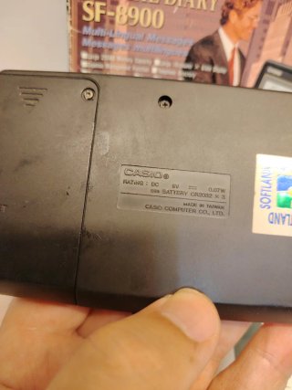 Diario Digital Casio SF-8900 256KB