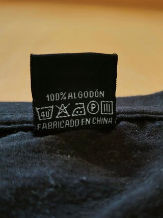 Camiseta Burn Negra Estampada