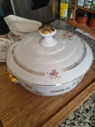 Vajilla Vintage Porcelana vargas segovia
