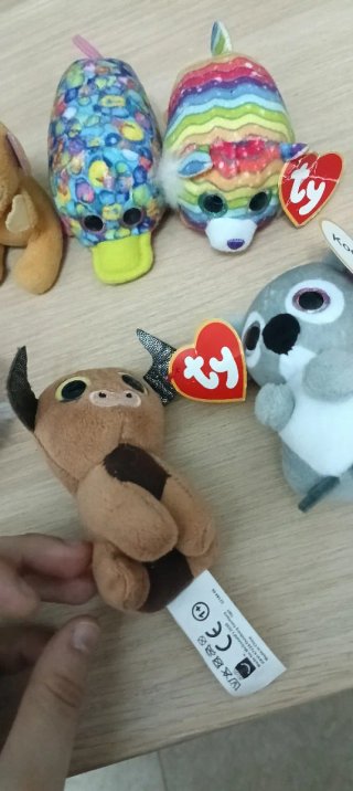 Lote 7 Peluches Beanie Boos Ty