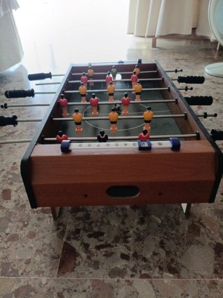 Futbolín de mesa para niños