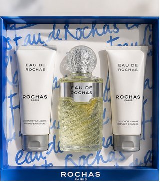Estuche Eau de Rochas Mujer: Perfume + Crema + Gel