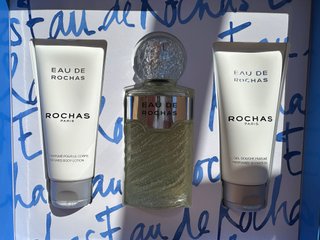 Estuche Eau de Rochas Mujer: Perfume + Crema + Gel
