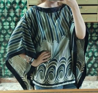 Blusa murciélago talla única