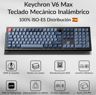 Teclado Mecánico Gaming Azul