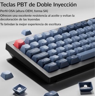 Teclado Mecánico Gaming Azul