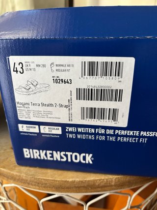 Sandalias Birkenstock Negras Nuevas