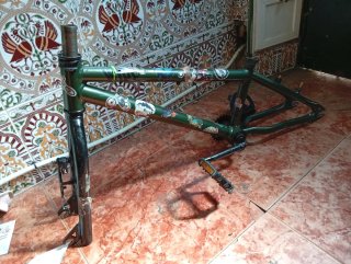 Cuadro BMX en buen estado