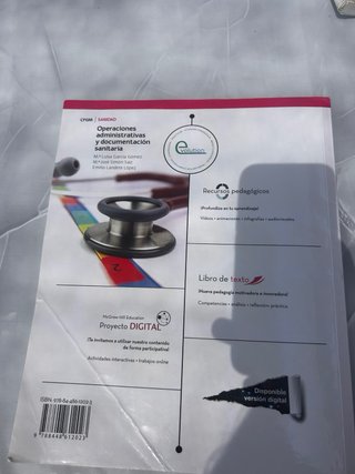 Lote Libros Auxiliar Enfermería CFGM