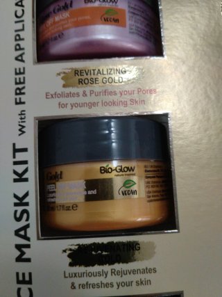 Bio-Glow Kit Mascarillas Faciales Peel Off