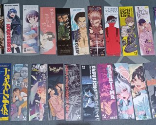 Segnalibri ufficiali Jpop, Star Comics e altro