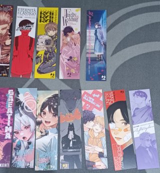 Segnalibri ufficiali Jpop, Star Comics e altro