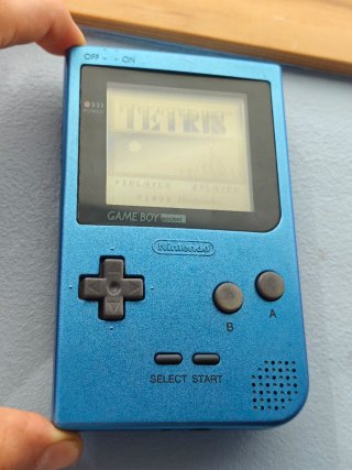 Game Boy Pocket Ice blue