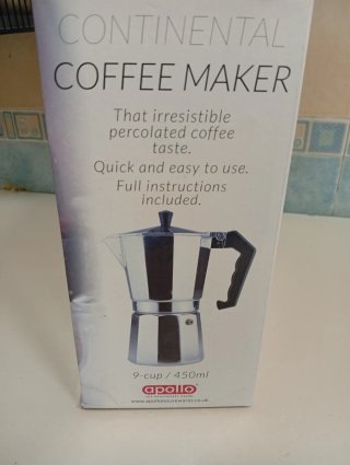 Cafetera Italiana Continental Metal