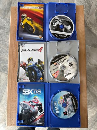 Lotto 5 Giochi PS2 Moto / MotoGP