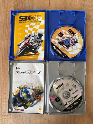Lotto 5 Giochi PS2 Moto / MotoGP