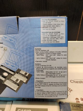 Casio FA-150 Data Communication Package