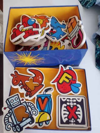 Abecedario Foam inglés