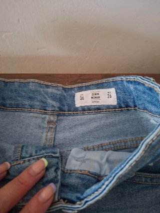 Pantalones cortos vaqueros mujer