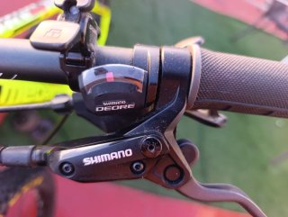 Bicicleta de Montaña Amarilla