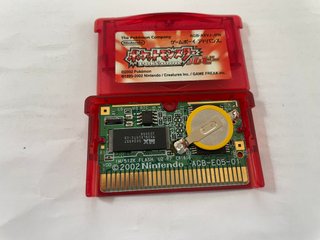 Pokemon Ruby Version Pocket Monster Ruby GBA Japan