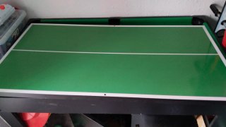 Mesa multijuegos futbolín y billar