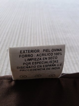 Cazadora Piel Mujer Marrón