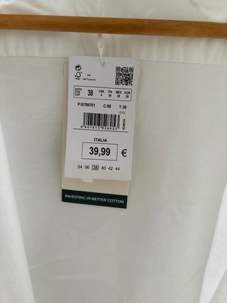 Camisa blanca mujer