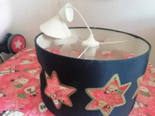 Lámpara infantil estrellas