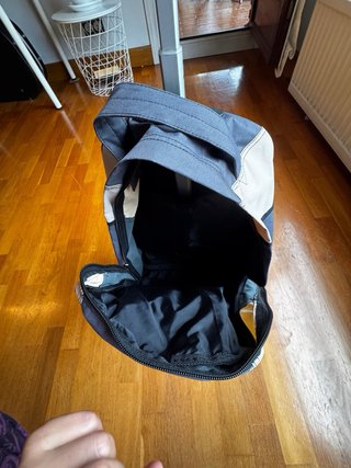 Mochila Trolley Negra con Ruedas