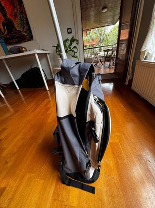 Mochila Trolley Negra con Ruedas