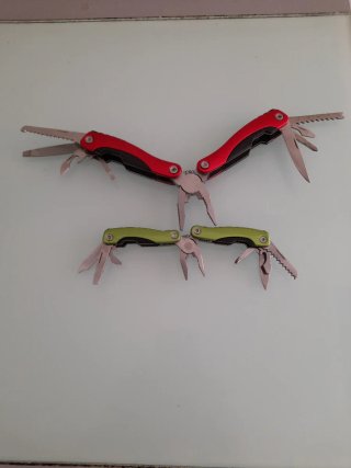 Multiusos rojo y verde