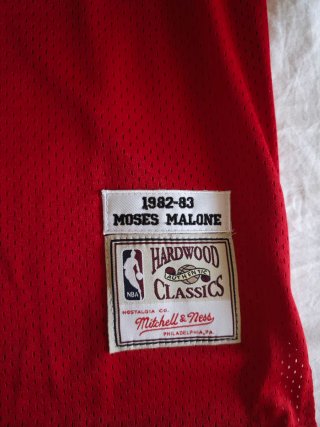 Camiseta basket Philadelphia Sixers Moses Malone