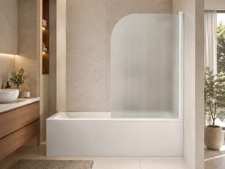 MAMPARA BAÑERA 1H 140 x 85 cm (D)