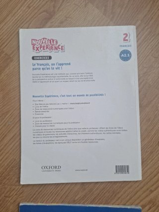 Nouvelle expérience 2, français, A2.1 Livre de ...