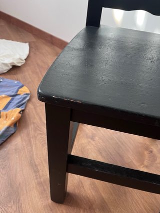 4 Sillas de Madera Restauradas