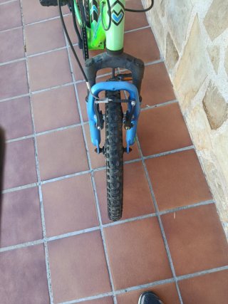 Bicicleta infantil Megamo verde