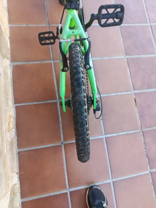 Bicicleta infantil Megamo verde