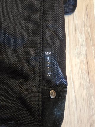 Bolsa mensajero Armani Negra