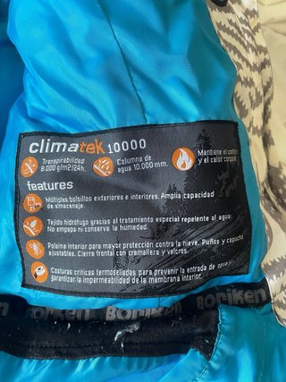 Chaqueta Boriken Climatek 10000