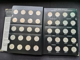 Colección de quarters dollar