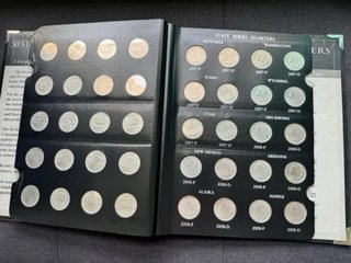 Colección de quarters dollar