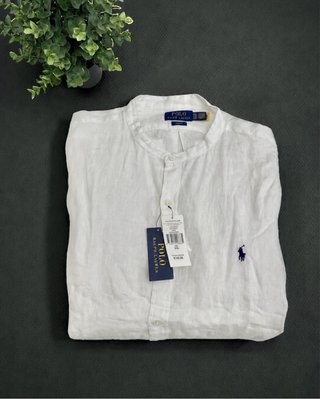 Camisa Lino Polo Ralph Lauren XXL Blanca